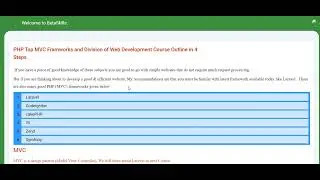 Top PHP MVC Frameworks Every Developer Must Know