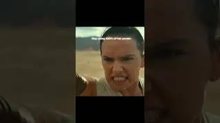 Rey using 100% of power vs Star killer and darth vader