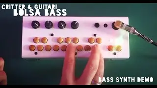 Critter and Guitari   Bolsa Bass Mono Synth Demo