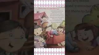 English rhymes | There Was An Old Woman | #English#rhymes#viral#short