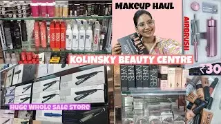 Exploring KOLINSKY Beauty Centre Panvel| Makeup haul | Best place for Makeup artist