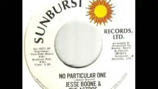 Jesse Boone & The Astros No Particular One