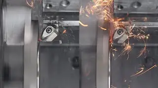 CBN but 8 Corners and Faster Cutting?! Compared with Ceramic Machining Time! #cnc #machine
