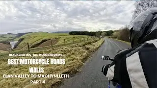 Best Motorcycle Roads - Wales | Episode 1 | Elan Valley to Machynlleth Part 4