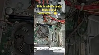 Computer Parts Explained ⚡ Inside CPU | Computer Parts Explained | CPU, RAM, #ComputerParts #shorts