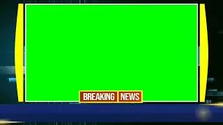 breaking News green screen animation | 3d green screen video | @ittehaditutorial
