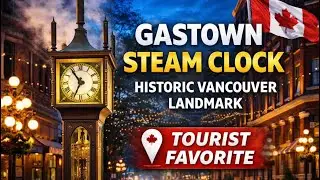 Gastown Steam Clock 🇨🇦 — Historic Vancouver Landmark & Tourist Favorite