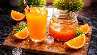 Orange juice abhi se Banakar Ramzan keliye store kar len | Vitamin C Ka Khajana | New easy recipe 