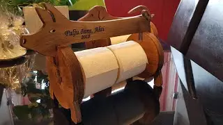 Toilet Paper Holder - Drawings and plans - Do it yourself at home - DIY