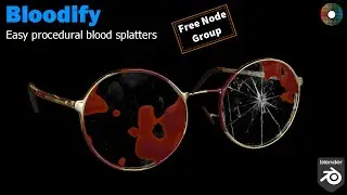 Tutorial: Procedural blood splatters in Blender