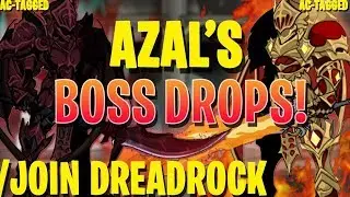 AQW - /JOIN DREADROCK (Azal The Infernal BOSS Drops) (AC-TAGGED) + ITEM Showcase!