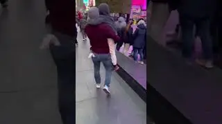 Crowd Runs in Times Square After Manhole Explosion