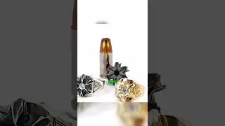 How This Guy Turns Fired Bullets Into Luxury Jewelry 💸. #BulletArt