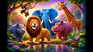 Alphabet Animals Adventure 🦁  Safari Animals for Kids | ABC Learning