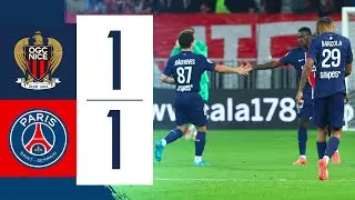 Le but &eacute;galisateur de Nuno Mendes : Le r&eacute;sum&eacute; de Nice VS PSG