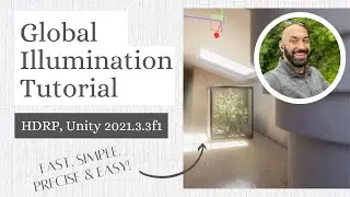 Adding Global Illumination to HDRP in Unity 2021.3.3f1 on macOS Monterey on an M1 MacBook Air (8gig)