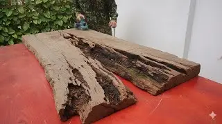 Don't Believe It, See For Yourself! Detail Guide How To Conceal Flaws On Completely Damaged Old Wood