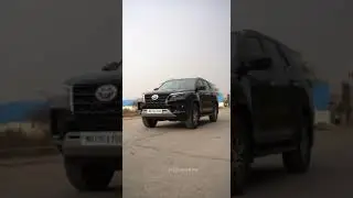 Black Attitude shade of brand new Fortuner protected with premium quality Garware PPF