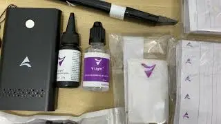 Hot Selling hair extension technology V light hair extension kit set machine glue Factory supply.