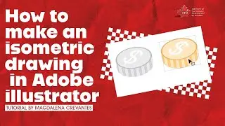 How to make an isometric coin on Adobe Illustrator.