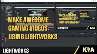 Как БЫСТРО сделать видео об играх на YouTube - Учебное пособие - Lightworks