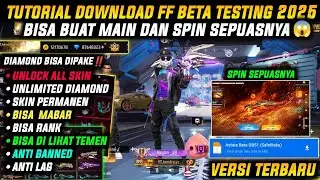 WORK 100%‼️ CARA DOWNLOAD FF KIPAS ORIGINAL 2025 VIP GRATIS!! LINK MEDIAFIRE FF BETA 2025