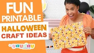 Printable Easy Halloween Craft Ideas for Kids