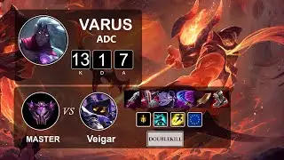 ADC Varus vs Veigar - LOL EUW Master Season 11 Patch 11.24