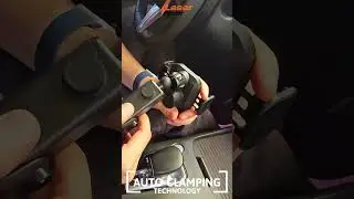 LASER POWER Wireless Car Charger with 15W Fast Charging and Auto Clamping #shorts #gadgetlover