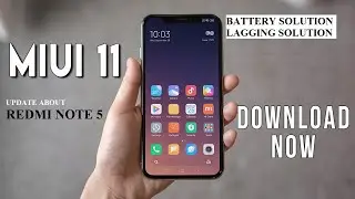 Redmi Note 5 Solve Battery Issues MIUI 11