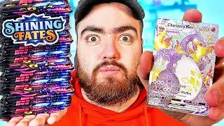 *WE PULLED IT* Opening 100 SHINING FATES Pok&eacute;mon Packs!