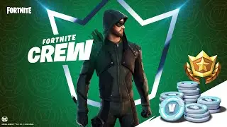 Green Arrow Arrives on the Island for Fortnite Crew Members