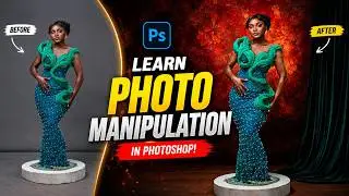 The EASIEST Way to Learn Photo Manipulation in Photoshop! Full Tutorial