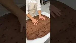 Black Flour Turns Into Chocolate Brownie #shortsvideo
