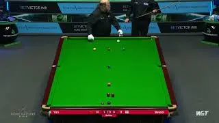 Referee Nico de Vos Shows Authority In Free Ball Situation | 2022 BetVictor Northern Ireland Open