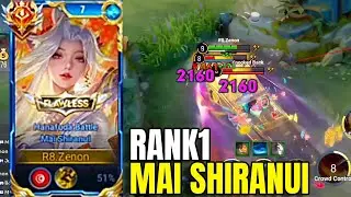DOMINATING 500 STARS RANK WITH MAI SHIRANUI | Honor of Kings