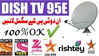 Dish TV 95E Complete Dish Setting on 2 Feet Dsh