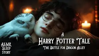A Harry Potter Tale: The Battle For Diagon Alley | Harry Potter ASMR Bedtime Story | Sleep Story