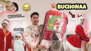 turning Santa into a BUCHONAAA!! | Louie's Life