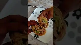 Quick egg roll #shorts #youtubeshorts #eggroll