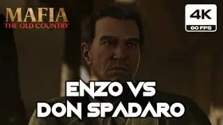 🔥 MAFIA THE OLD COUNTRY PS5 Gameplay | Enzo vs Don Spadaro | Epic Boss Fight Cutscene 🔥