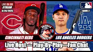 Los Angeles Dodgers vs Cincinnati Reds ⚾ MLB Baseball 🟢 MLB Play By Play LIVE STREAM in 3D.