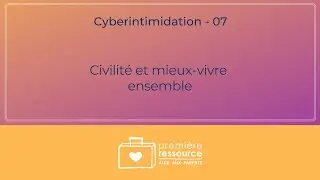 Civilit&eacute; et mieux-vivre ensemble