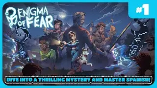 Dive into a thrilling mystery and master Spanish with Enigma of Fear #1 🟠