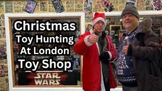 Christmas toy hunting at London toy shop and  toy fair #starwars #london #Christmas