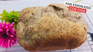 Un rico PAN ESPONJOSO que te encantará con CHÍA en Panificadora
