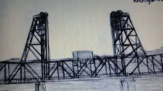 Allen Street Vertical Lift Bridge (Replaced) Kelso,  Washington 