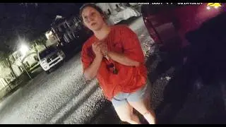 Frantic Mother Chases Drunk Baby Daddy With Young Children in the Car