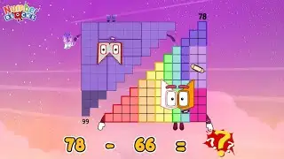 NUMBERBLOCKS STEP SQUAD CLUB ВЫЧИТАНИЕ | НАУЧИТЕСЬ ВЫЧИТАТЬ ТРЕУГОЛЬНЫЕ ЧИСЛА | COLORART_ID