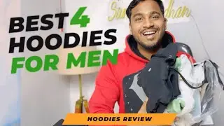 Best 4 Men's Hoodies For Men 2024 Under 500Rs #MensFashion #StyleForMen  #menstyle #hoodie